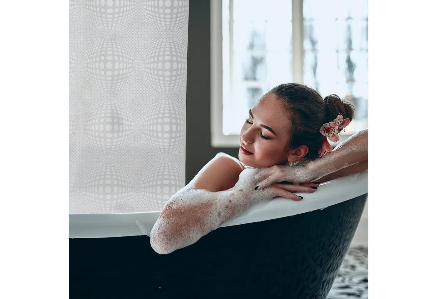 relaxdays Duschrollo Breite 100 cm, 100x240cm - Bild 3