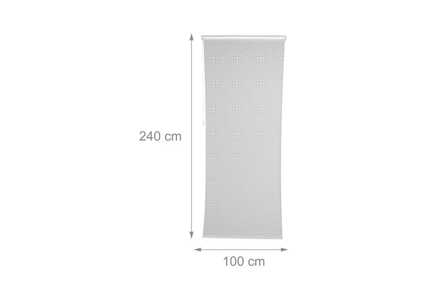 relaxdays Duschrollo Breite 100 cm, 100x240cm - Bild 4