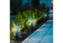 relaxdays LED Solarleuchte Set 4er Schwarz Garten Bild 1
