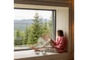 relaxdays Teelichthalter 2er Set Schwarz Geometrisches Design Bild 3