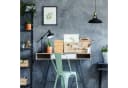 relaxdays Aufbewahrungsbox Bambus stapelbar M Natur Bild 5