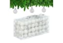 RELAXDAYS Weihnachtsbaumkugeln 96er Set Glitzernd Bild 2