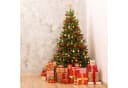 relaxdays Weihnachtsbaumkugeln im 72er Set Rot Kunststoff Bild 5