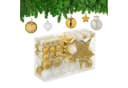 relaxdays Weihnachtsbaumkugel Set 101-tlg. Gold/Silber Bild 2