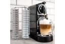 relaxdays Kapselhalter Tassimo für 32 Kapseln Silber Bild 1