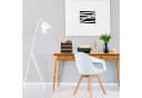 relaxdays Briefablage 4 Fächer dunkelbraun MDF Bild 1