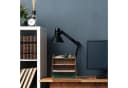 relaxdays Briefablage 4 Fächer weiß MDF Bild 5