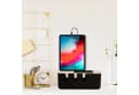 relaxdays Kabelbox mit Holzdeckel Schwarz - Kabelmanagement Box Bild 1