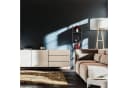 relaxdays Standregal Schmal 5 Ablagen Schwarz Metall Bild 5