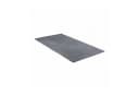 relaxdays Badematte Badteppich Baumwolle Grau Bild 5