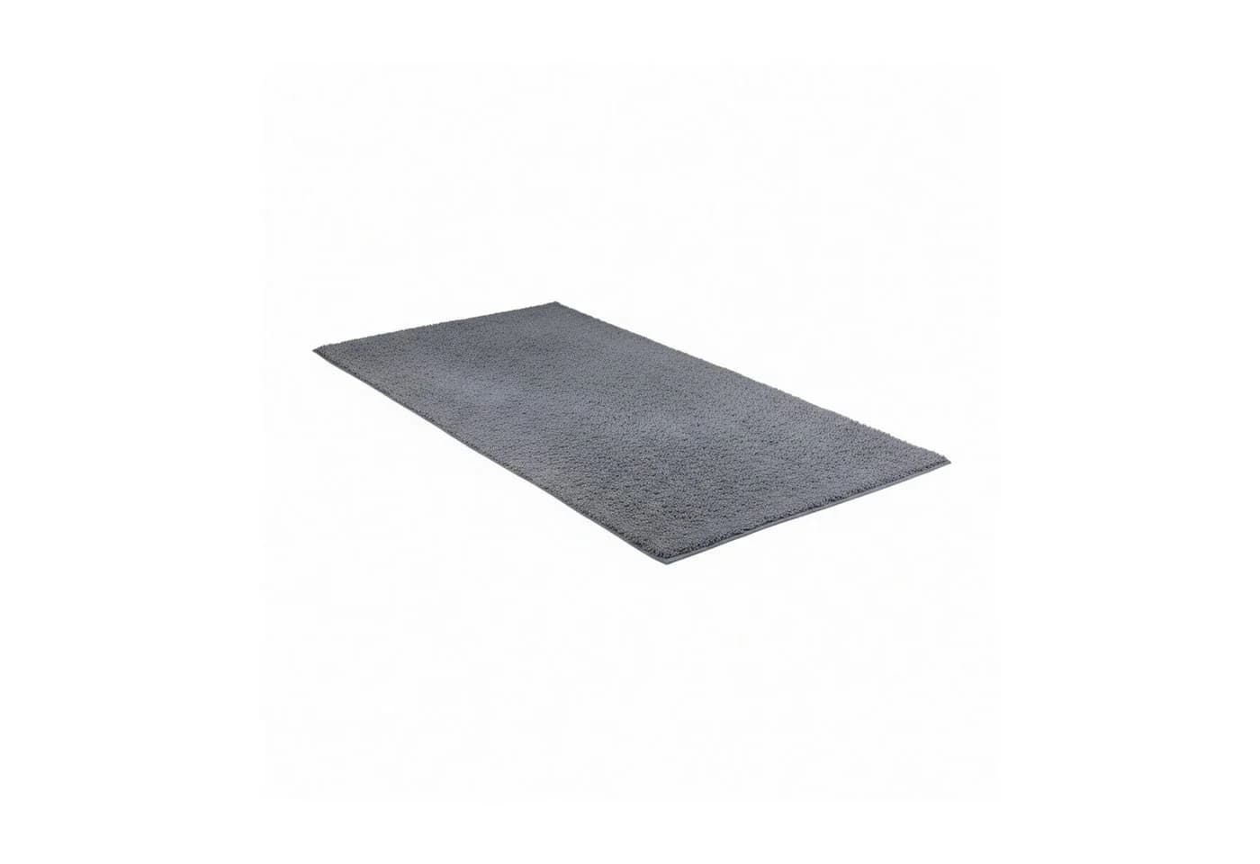 relaxdays Badematte Badteppich Baumwolle Grau - Bild 5