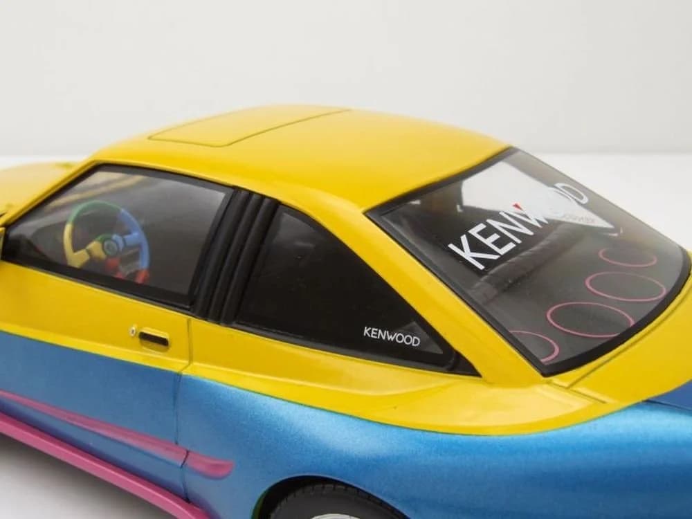 MCG Modellauto Opel Manta B Mattig 1991 Gelb Blau 1:18 - Bild 5