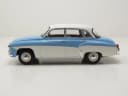 Whitebox Modellauto Wartburg 312 1965 Hellblau-Weiß 1:24 Bild 3