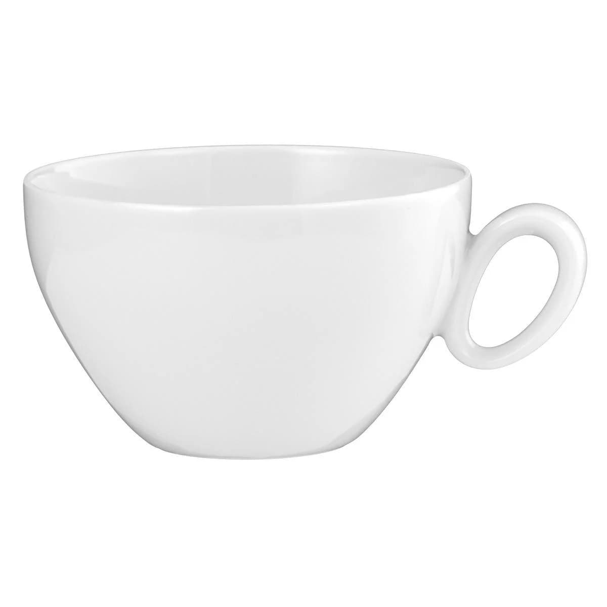 Cafe-au-Lait-Tasse TRIO Porzellan Weiß