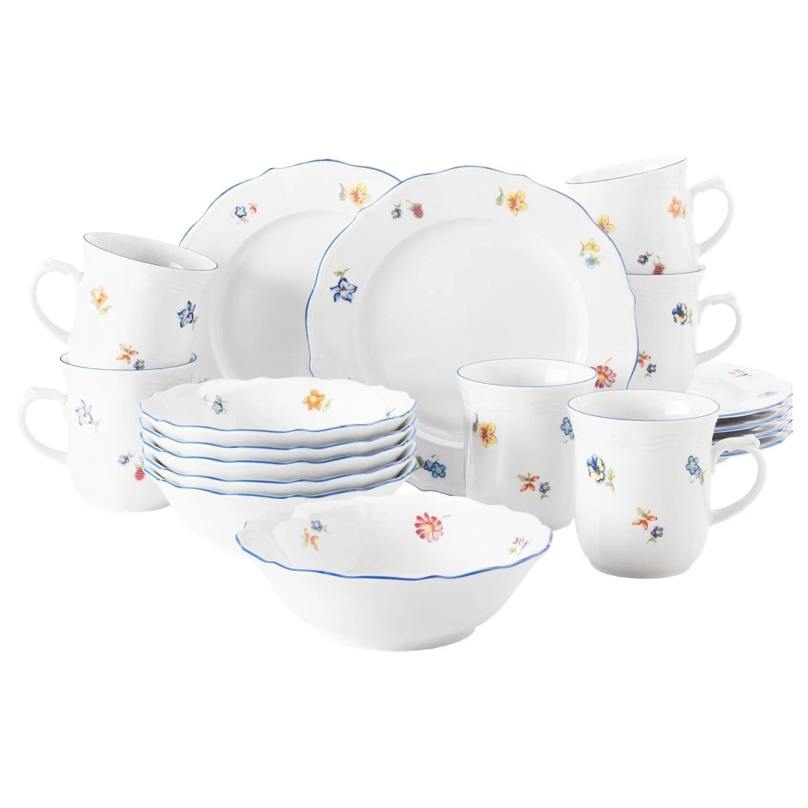 Seltmann Weiden Sonate Nostalgie Frühstücks-Set 18-teilig