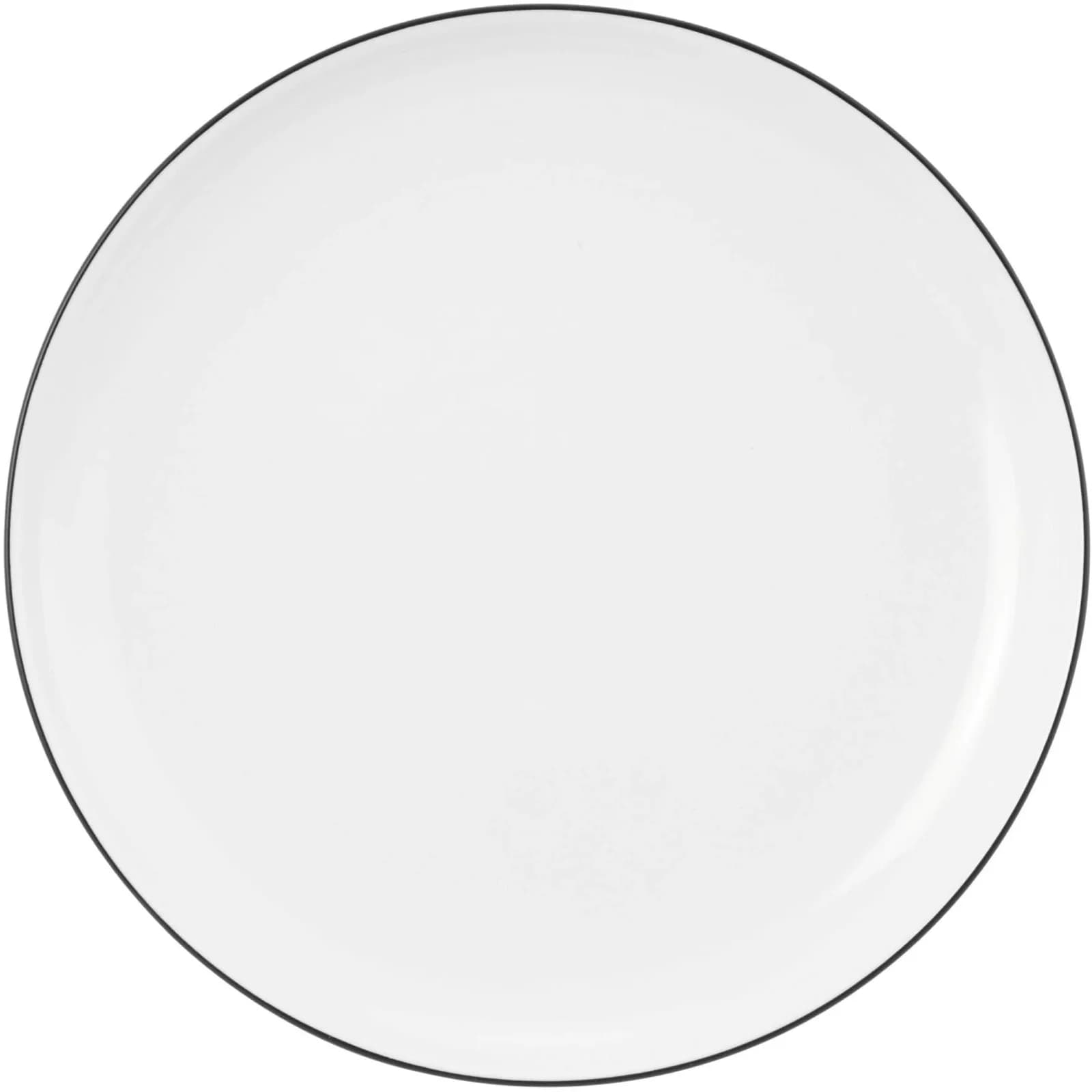 Seltmann Weiden Brotteller Lido Black Line Schwarz-Weiß