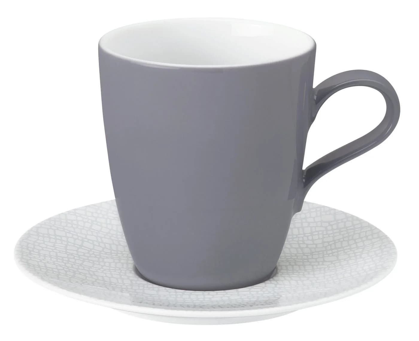 SELTMANN WEIDEN Untertasse Life Fashion Grau Weiß Porzellan - Bild 4