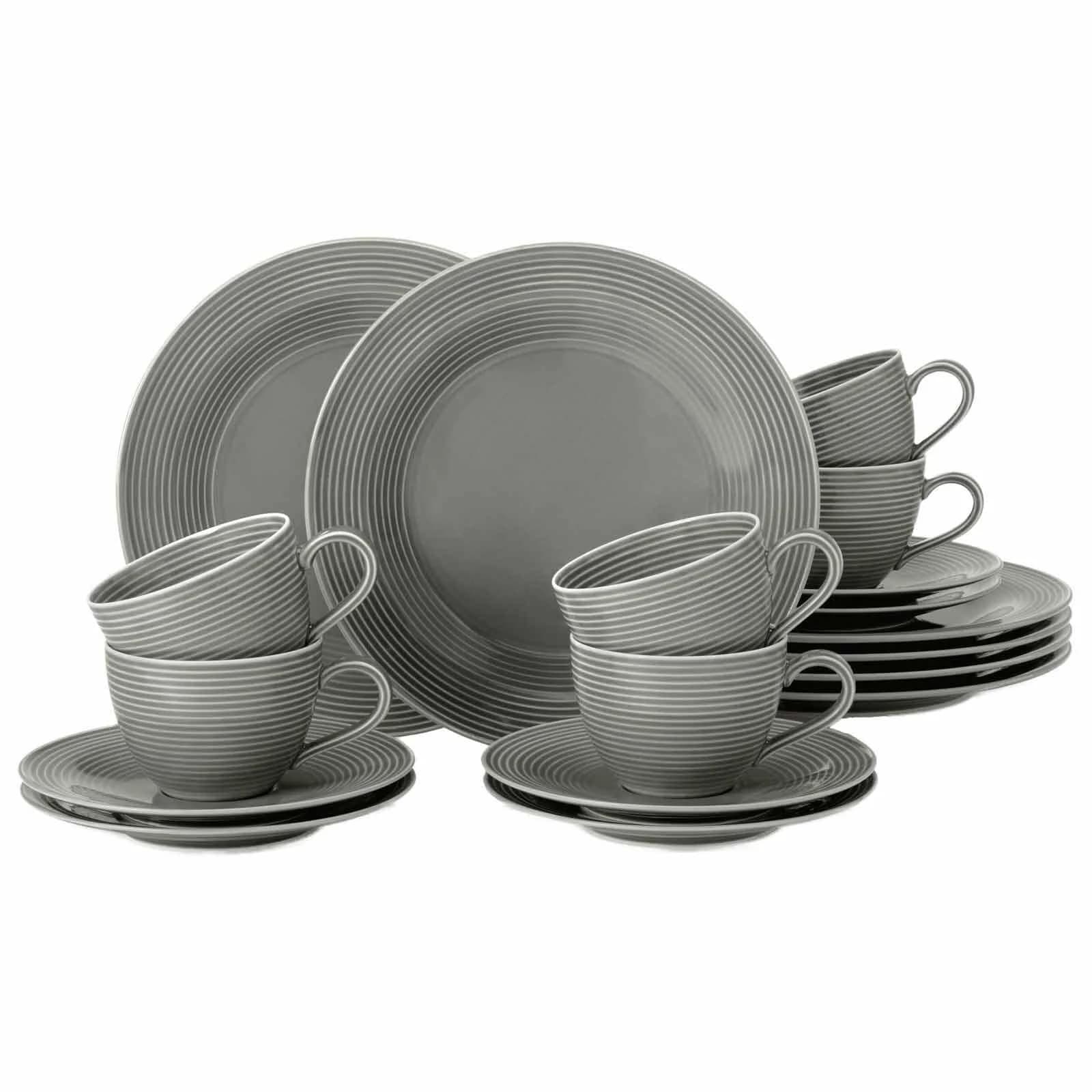 Seltmann Weiden Kaffeeservice 18-teilig Beat Color Glaze - Bild 2