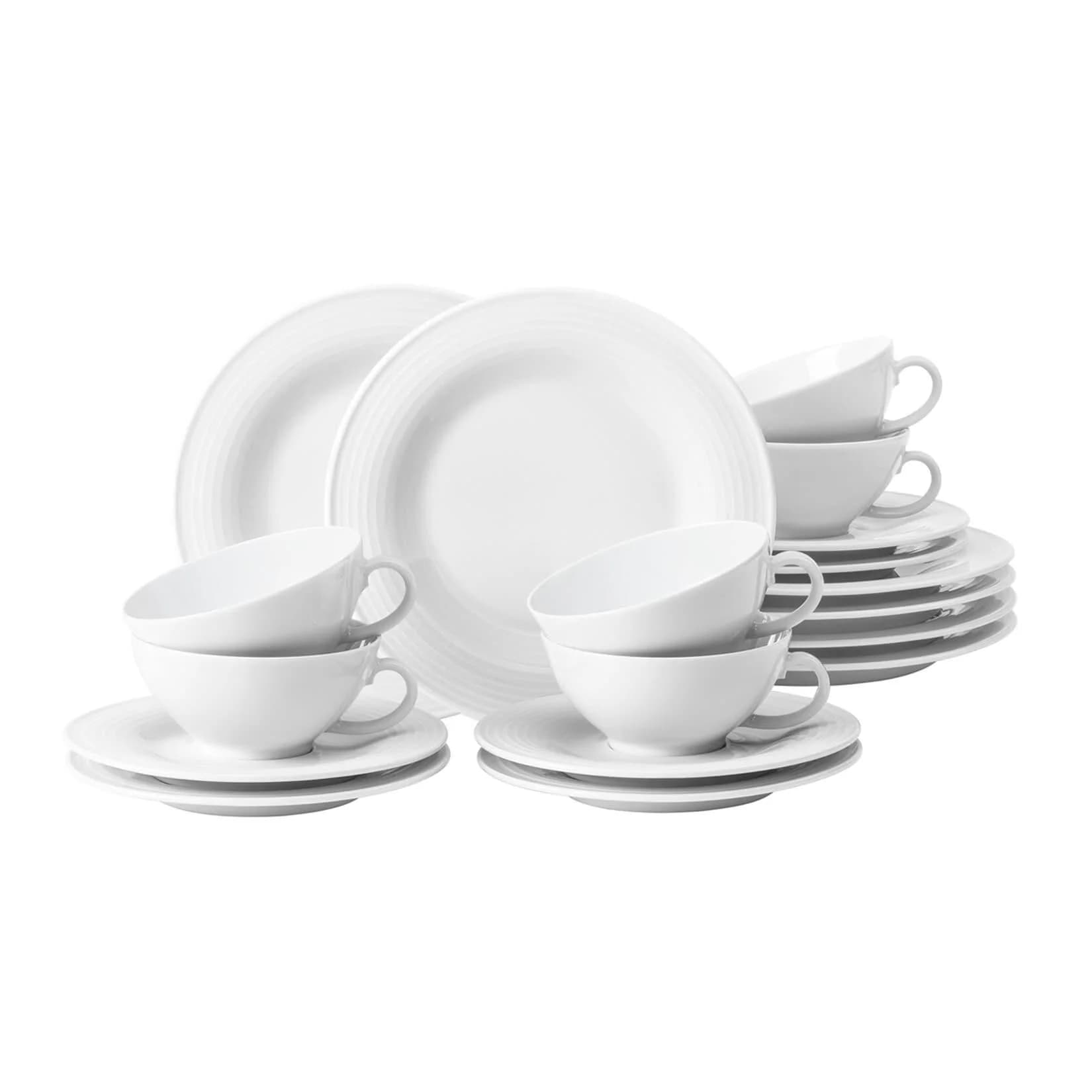 Seltmann Weiden Teeservice Beat Color Glaze 18-teilig