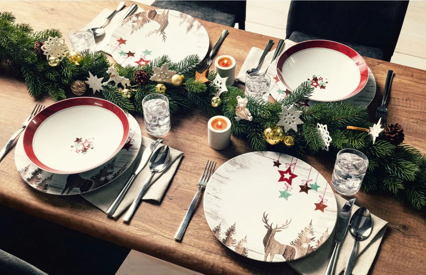 Becher SELTMANN WEIDEN Life Christmas Weihnachtlich Weiß Rot - Bild 5