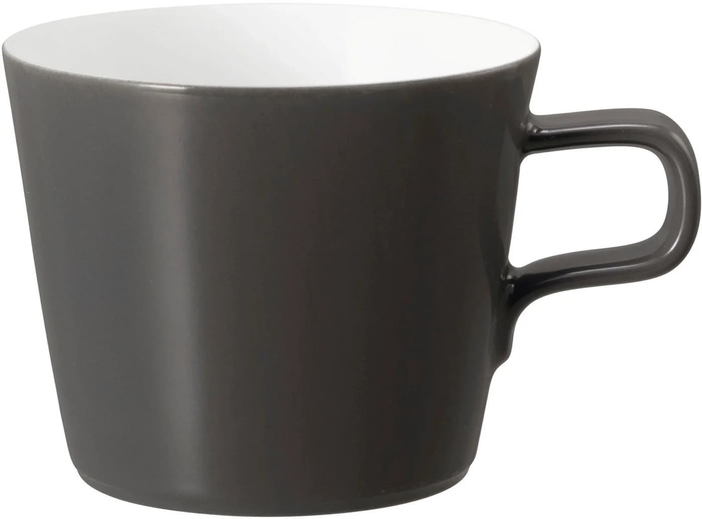 Seltmann Weiden Cappuccinotasse No Limits Moments Anthrazit/Weiß Porzellan - Bild 2