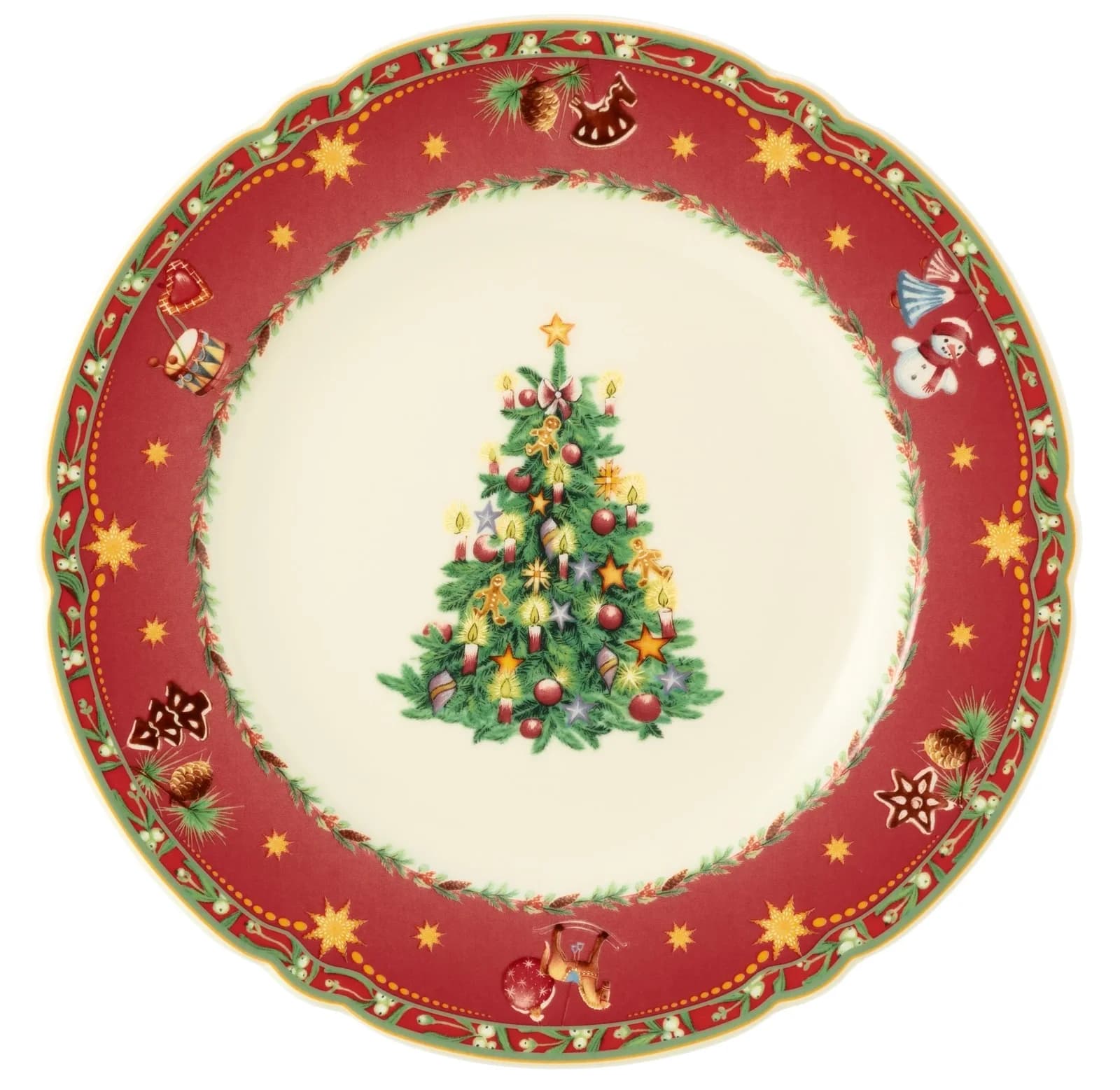 Speiseteller Seltmann Weiden Marieluise Weihnachtsnostalgie Bunt