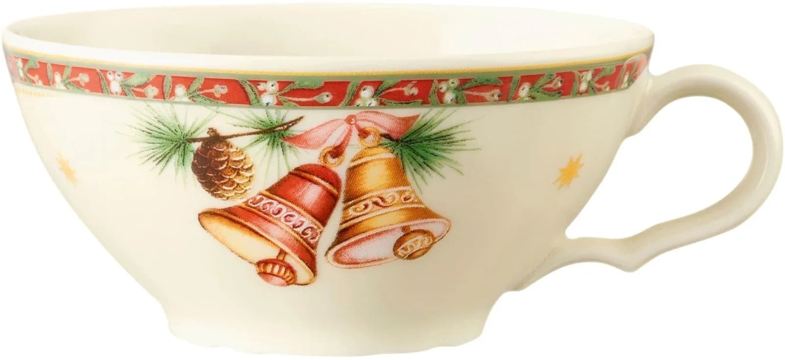 Seltmann Weiden Tasse Marieluise Weihnachtsnostalgie Porzellan Bunt
