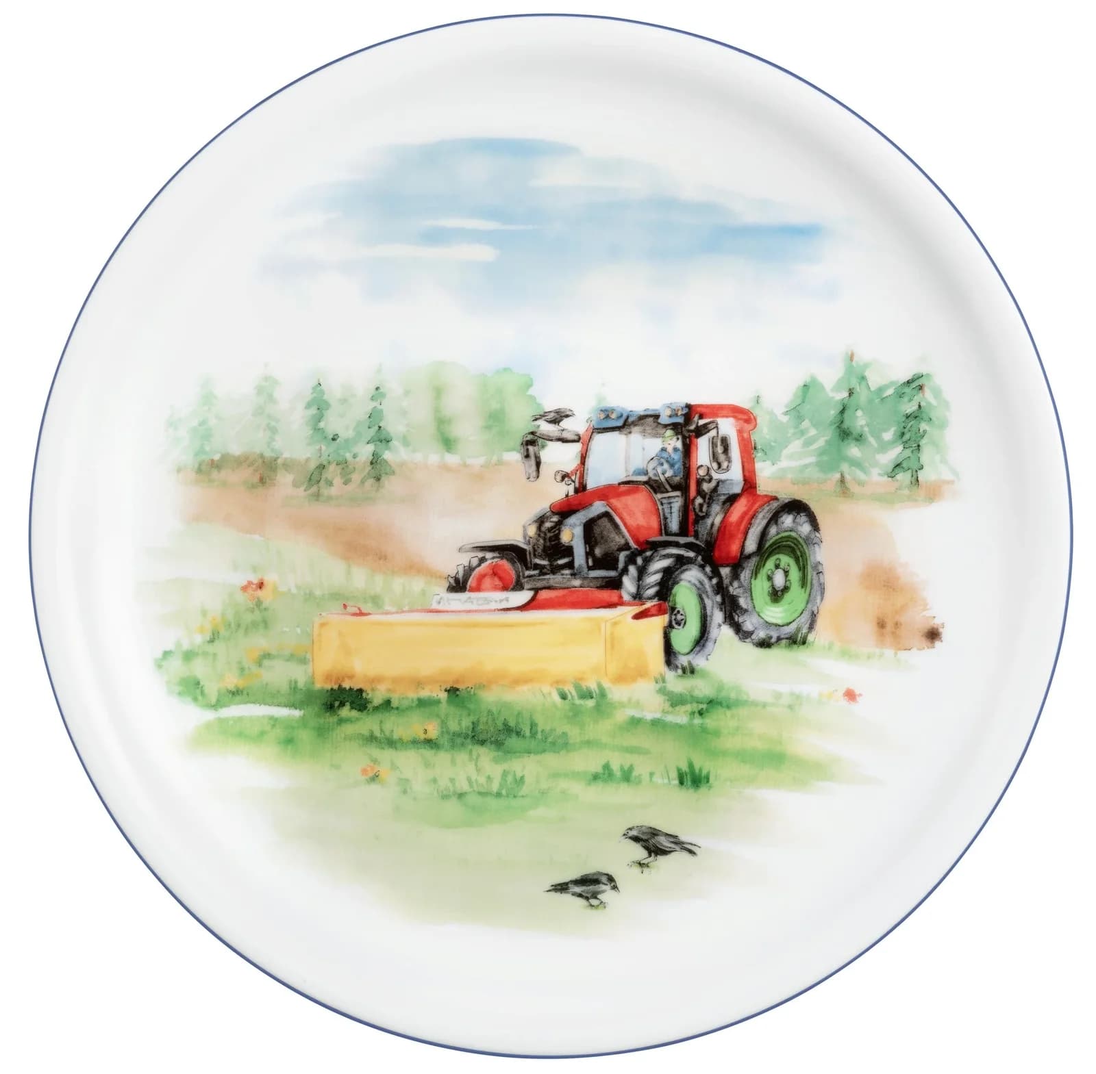 Seltmann Weiden Speiseteller Compact Traktor Weiß/Bunt