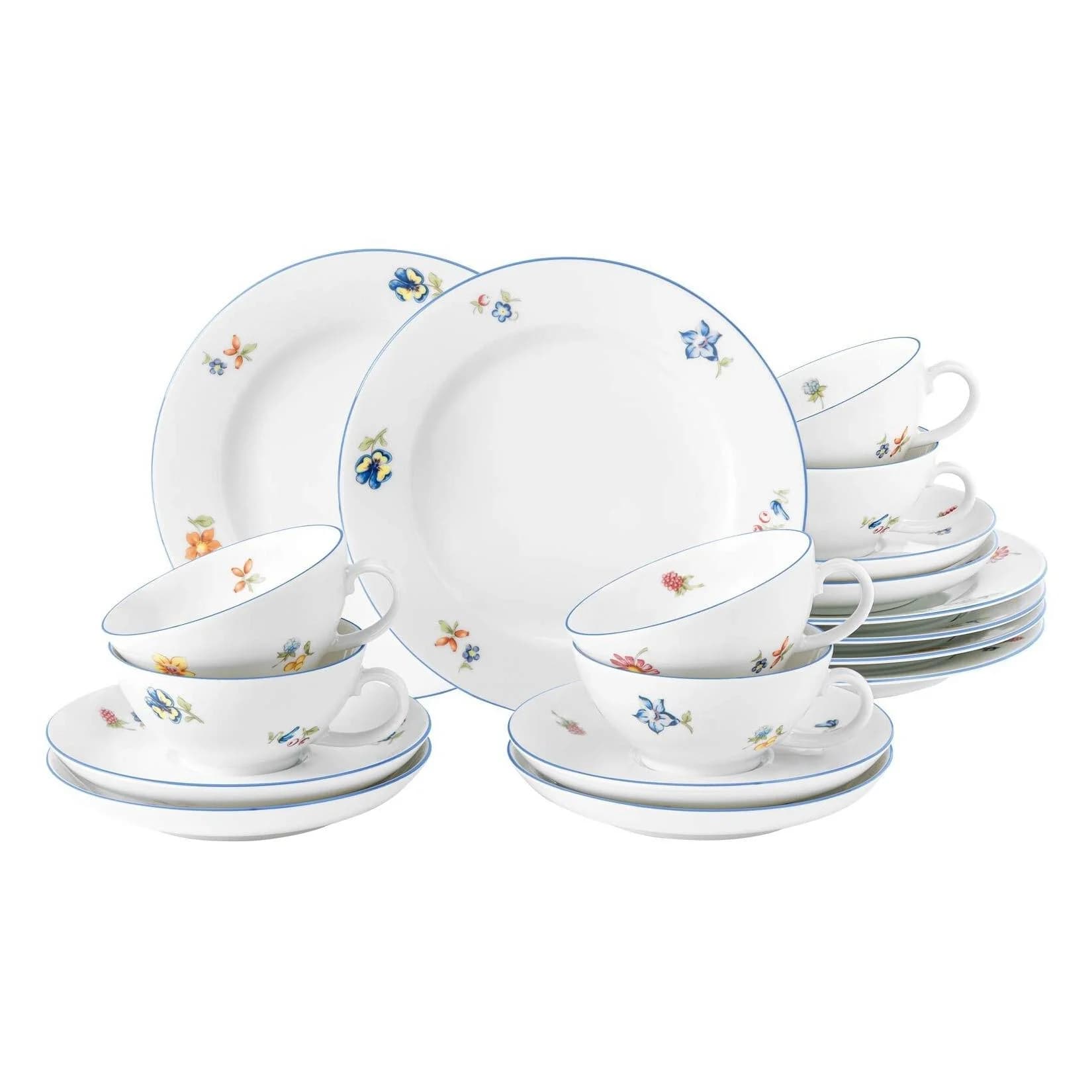 Seltmann Weiden Teeservice Sonate Nostalgie 18-teilig