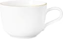 Seltmann Weiden Liberty Tasse Goldrand Weiß Gold Porzellan Bild 2