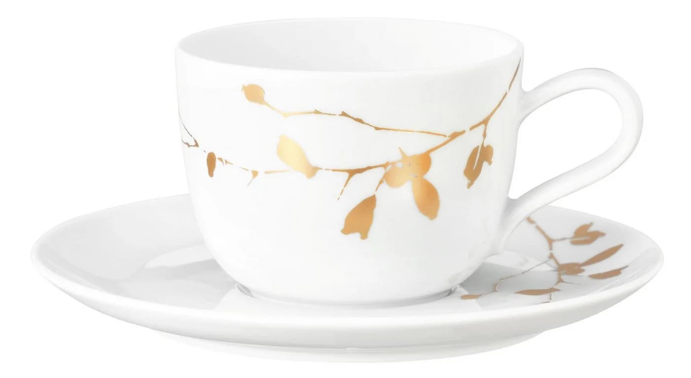 Seltmann Weiden Tasse Liberty Golden Rose Hip Porzellan 0,26 l