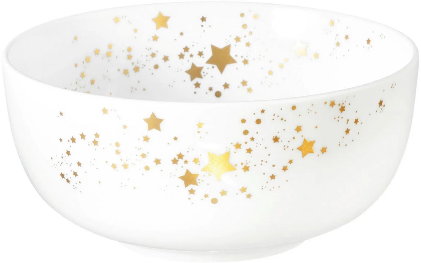 Müslischale SELTMANN WEIDEN Liberty Golden Stars Weiß Gold - Bild 3