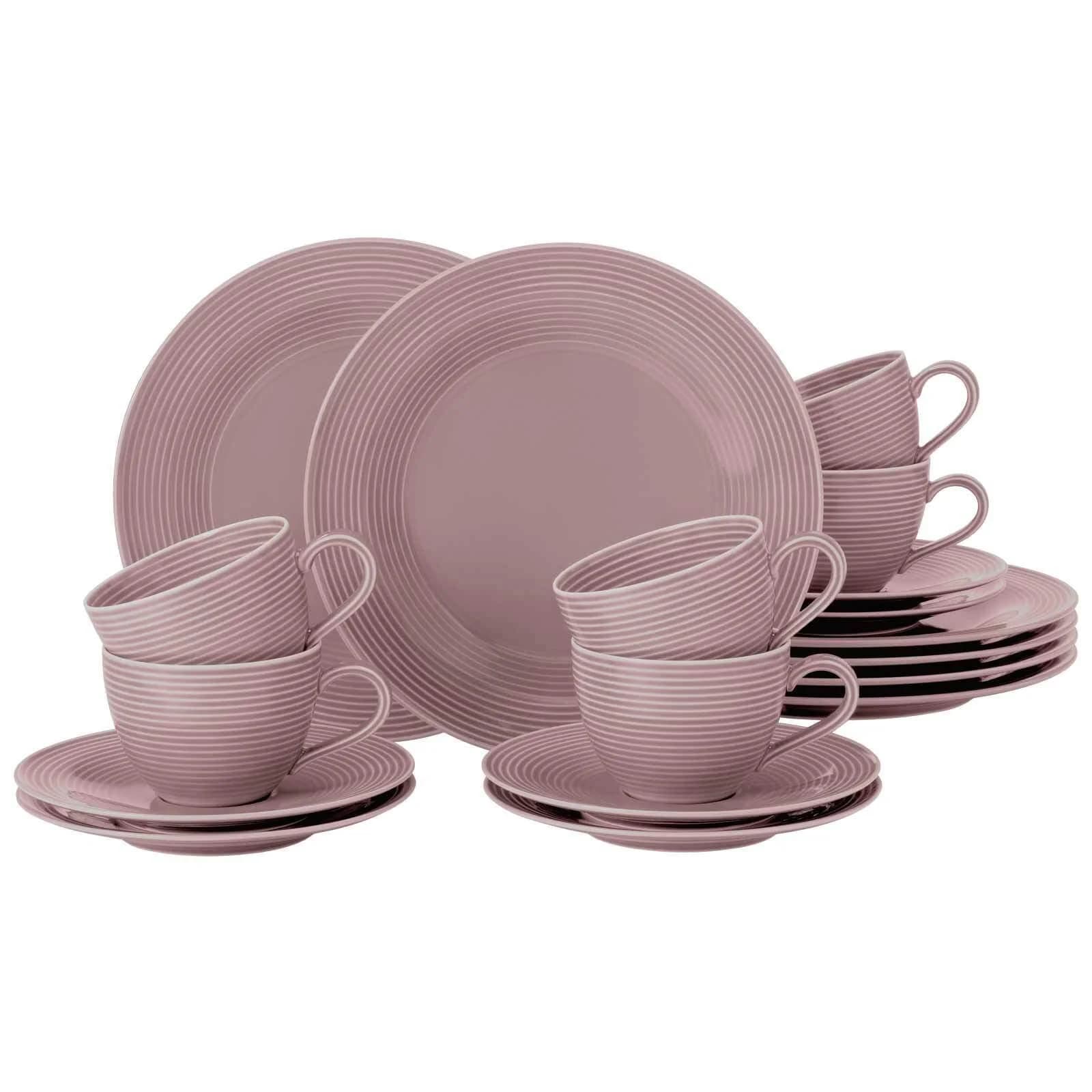 Kaffeeservice SELTMANN WEIDEN Beat 18-teilig Rosa Porzellan - Bild 2