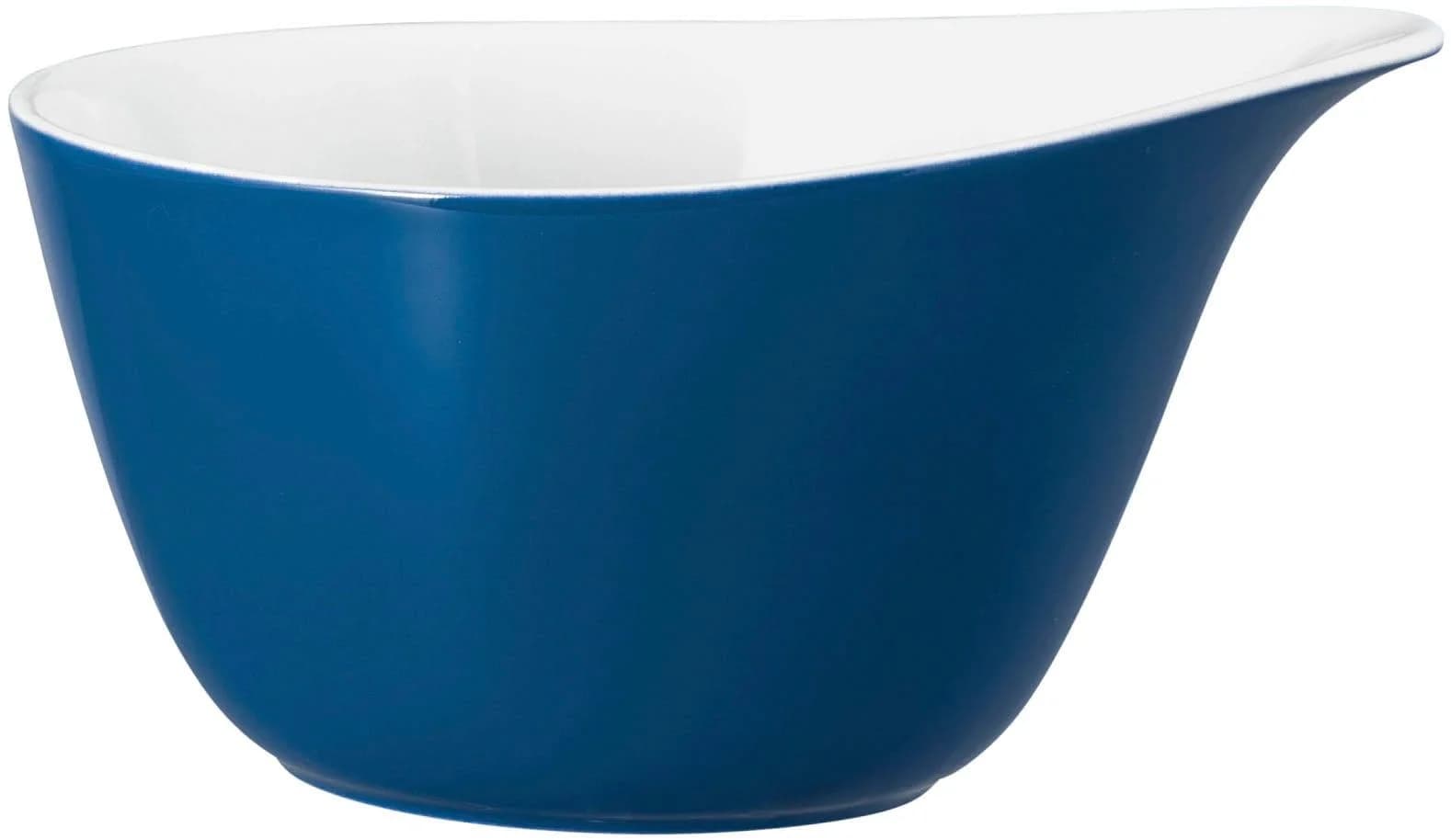 Seltmann Weiden Müslischale Life Fashion Weiß/Classic Blue Porzellan