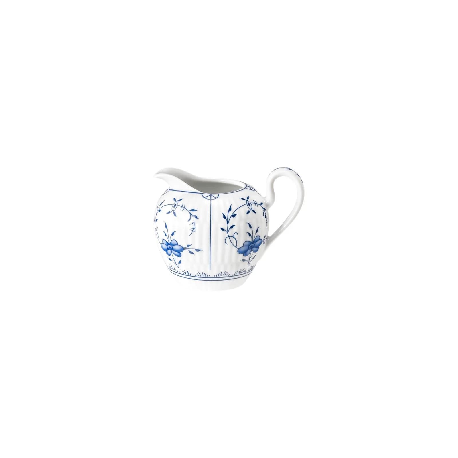 Seltmann Weiden Milchkännchen Amina Strohblume Blau-Weiß - Bild 2