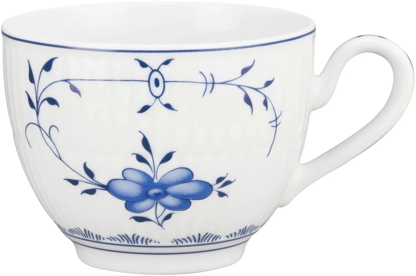 Seltmann Weiden Amina Strohblume Kaffeetasse Weiß Blau