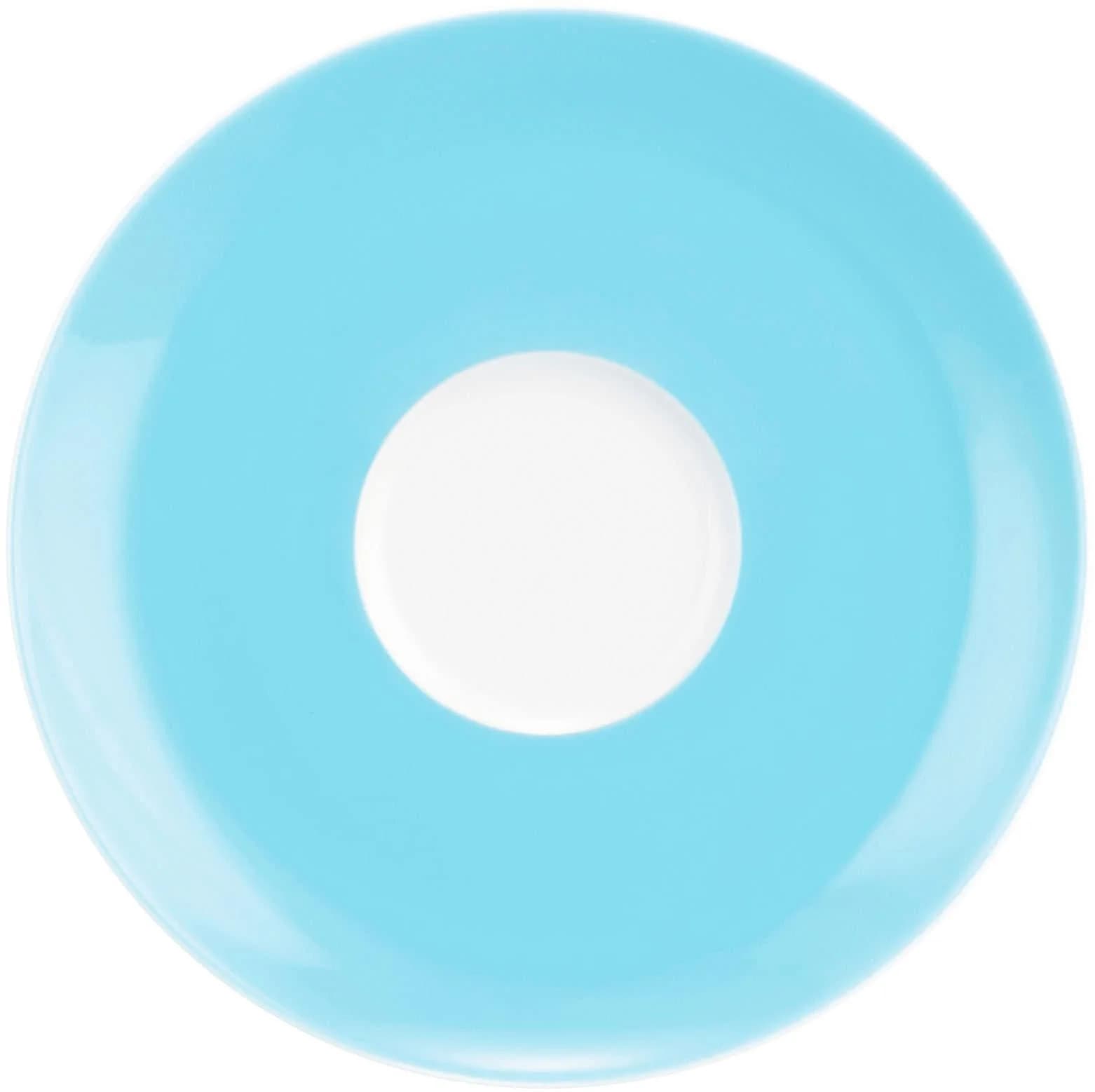 SELTMANN WEIDEN Liberty Untertasse Lagoon Blau Porzellan