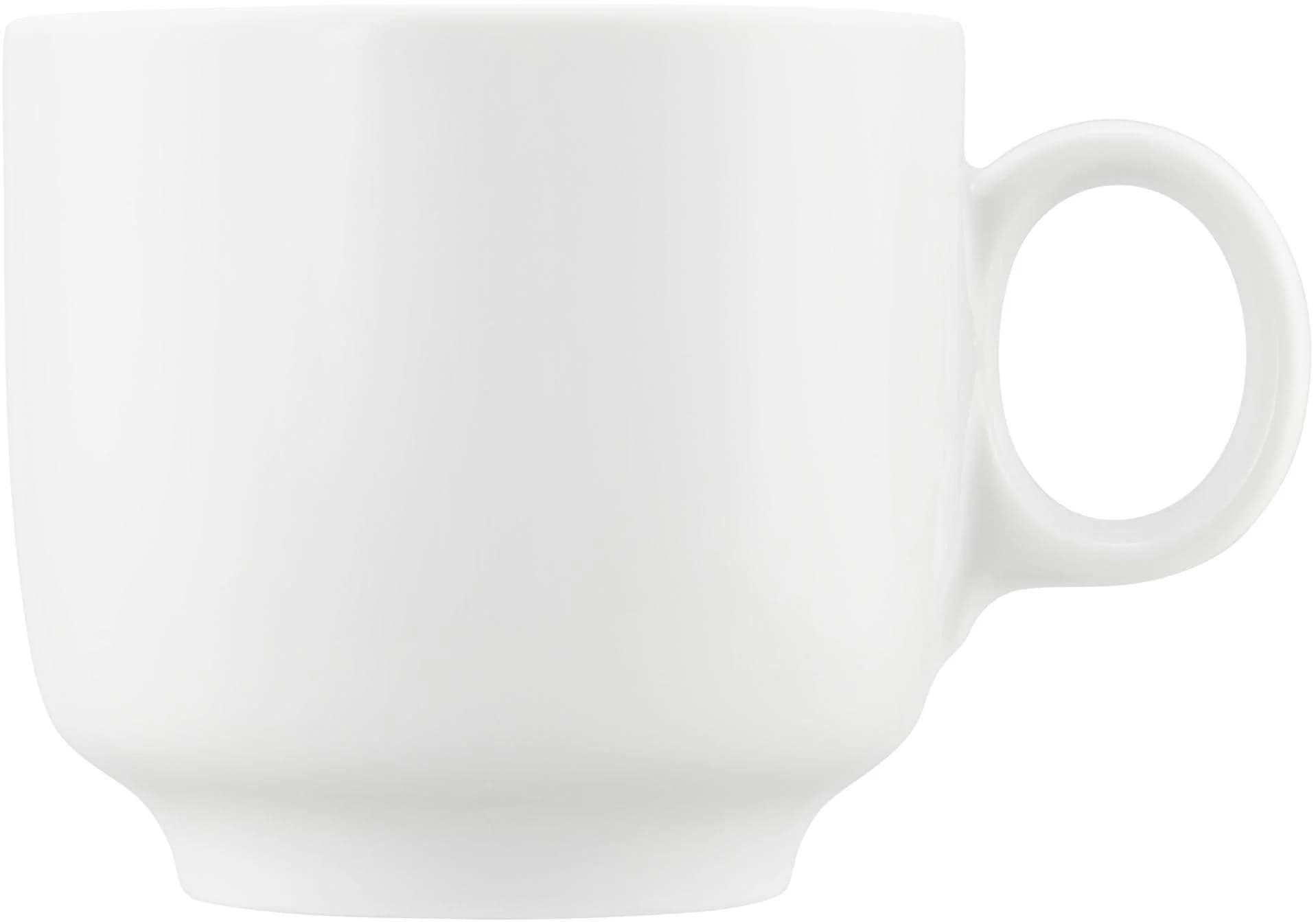 Cappuccinotasse SELTMANN WEIDEN Sento Home Weiß Porzellan