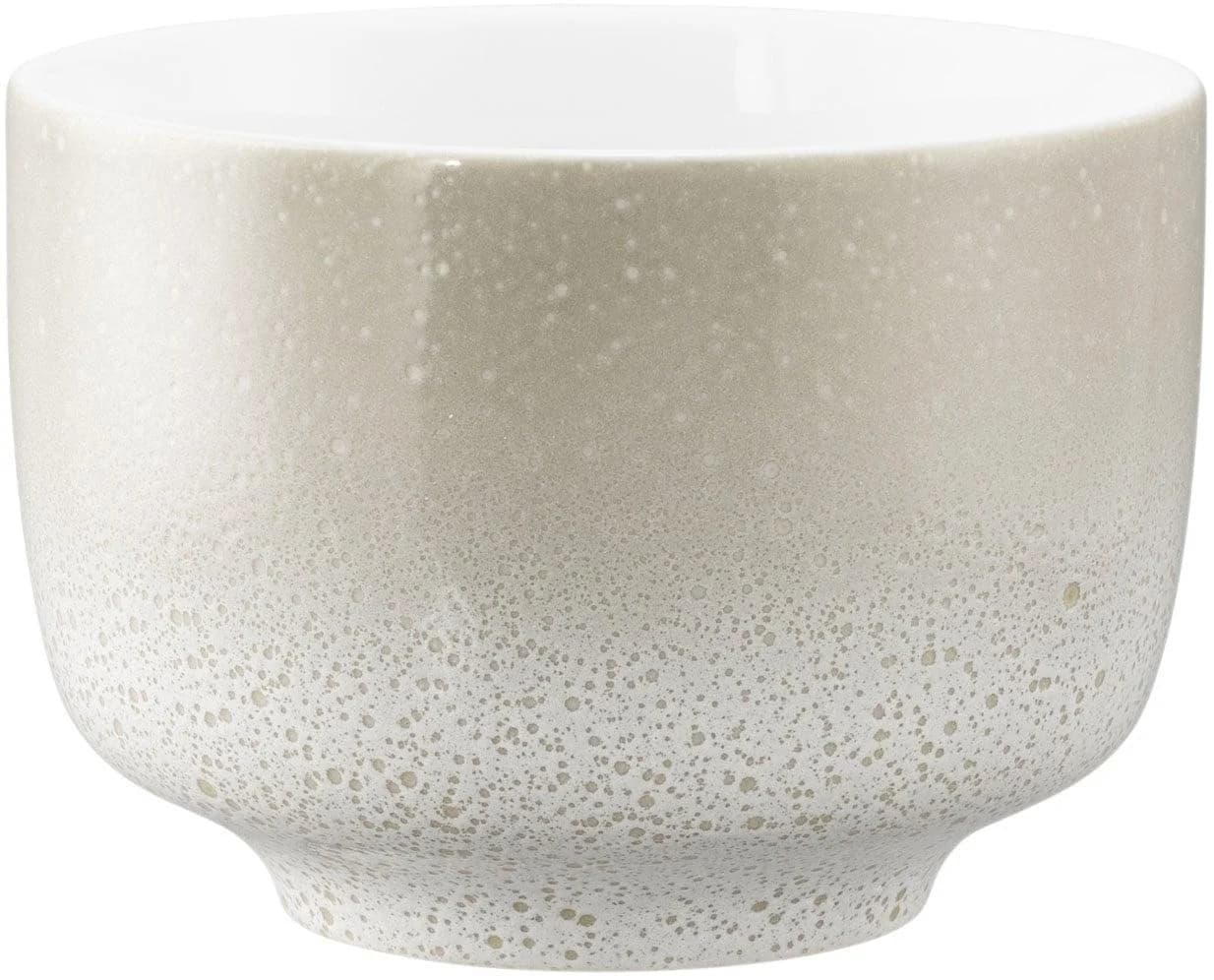 SELTMANN WEIDEN Cappuccinotasse Sento Home Beige Weiß Porzellan