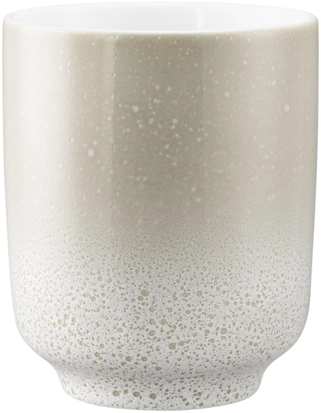 Seltmann Weiden Becher Sento Home beige Porzellan ohne Henkel