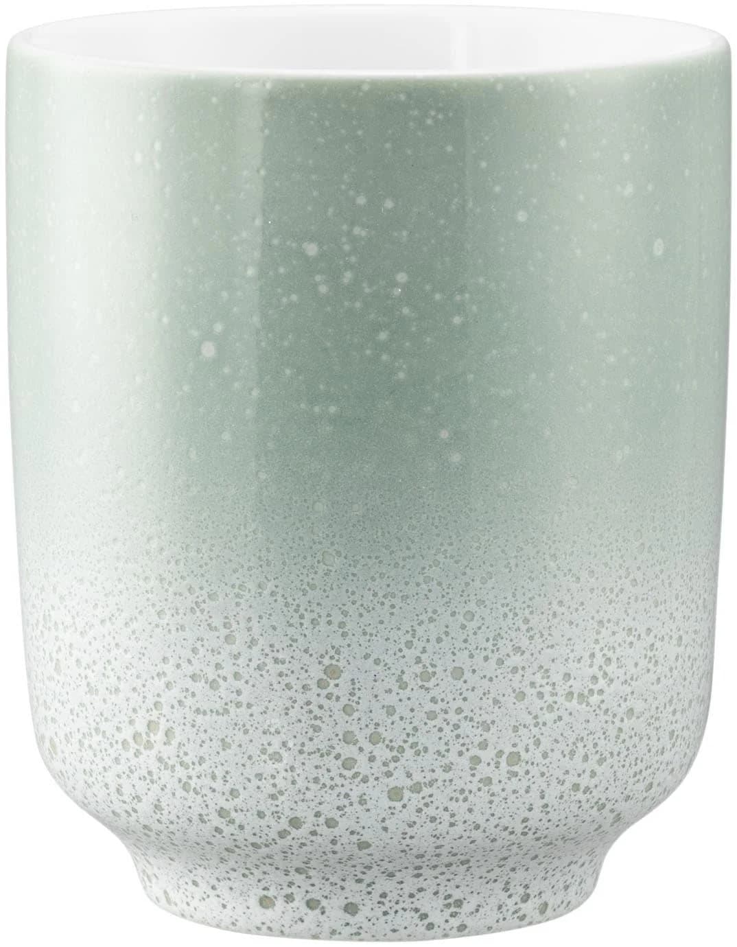 Becher SELTMANN WEIDEN Sento Home Grün Mint Weiß Porzellan
