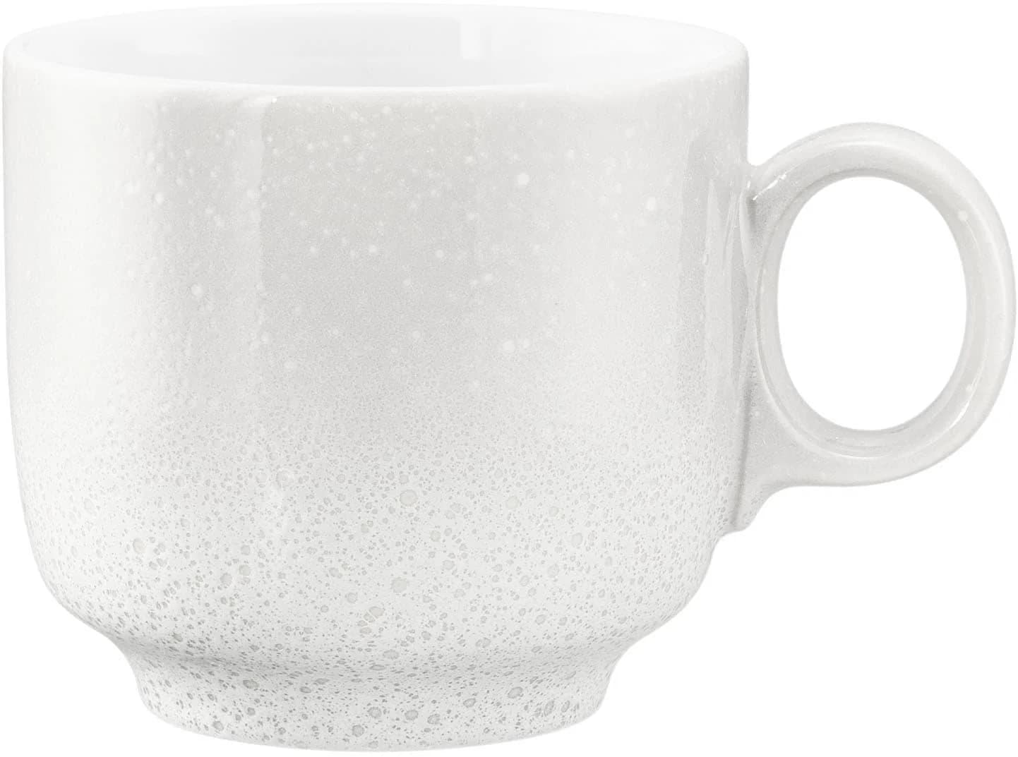 Cappuccinotasse SELTMANN WEIDEN Sento Home weiß grau Porzellan
