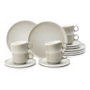 Seltmann Weiden Kaffeeservice 18-tlg. Sento Home beige Porzellan Bild 1
