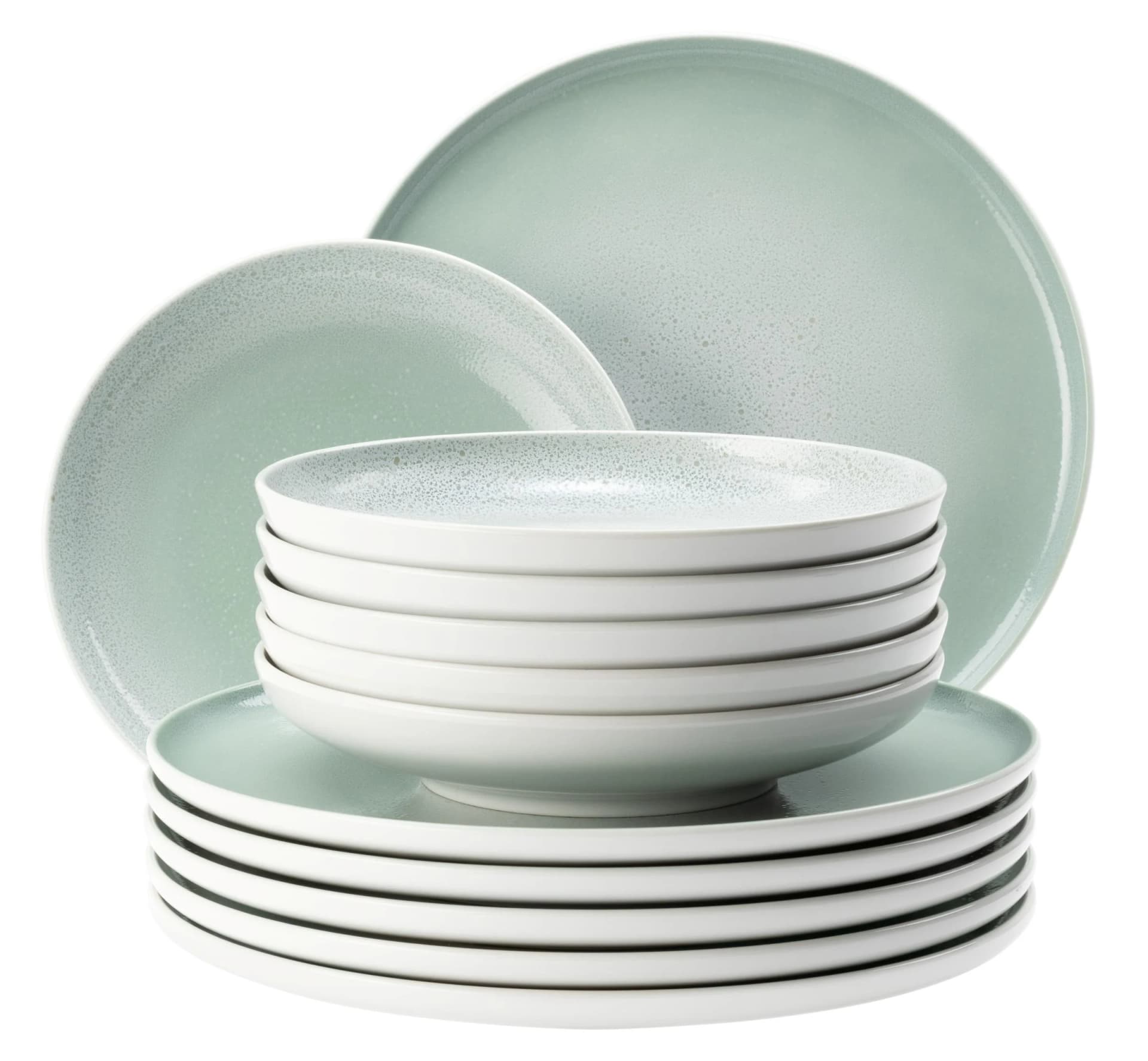 Seltmann Weiden Tafelservice Sento Home 12er Set grün - Bild 2