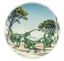 Seltmann Weiden Speiseteller rund 25,5 cm Dino-Design bunt Bild 2