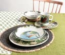Seltmann Weiden Speiseteller rund 25,5 cm Dino-Design bunt Bild 3