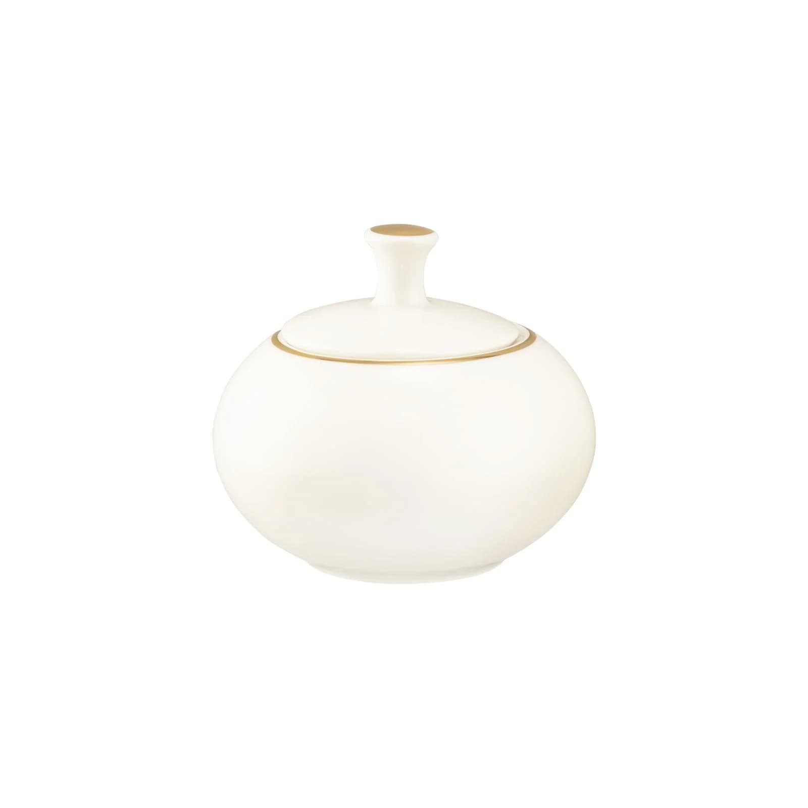 Seltmann Weiden Zuckerdose Savona Goldlinie Creme