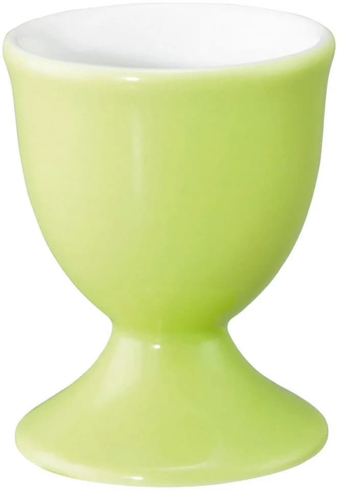 Eierbecher SELTMANN WEIDEN Liberty limettengrün weiß Porzellan - Bild 2