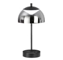FISCHER & HONSEL LED Tischleuchte Schwarz Grau Touchdimmer Akku Bild 2