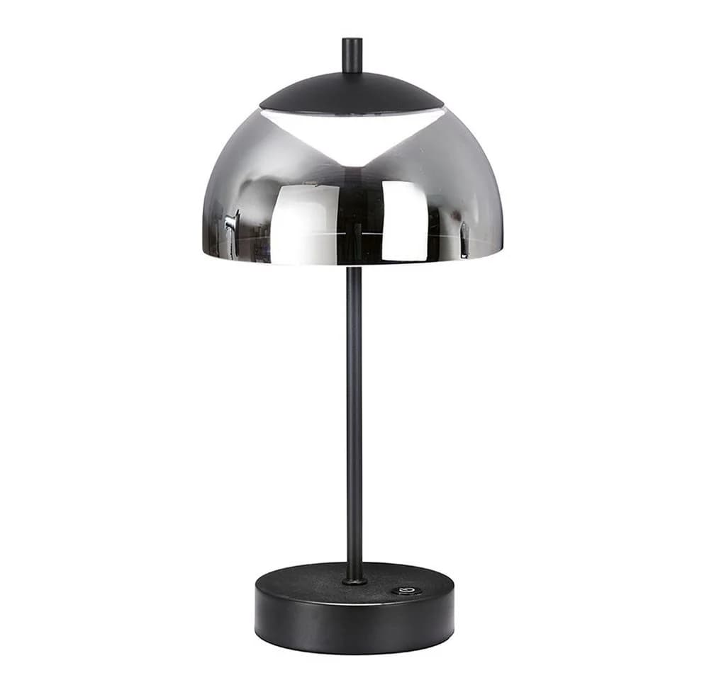 FISCHER & HONSEL LED Tischleuchte Schwarz Grau Touchdimmer Akku - Bild 2